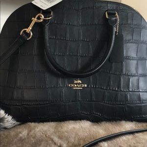 Coach black purse